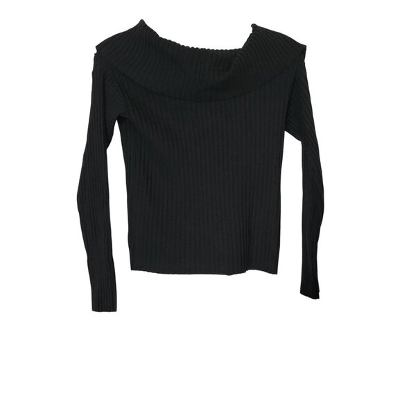 Wild Fable Black Button Down Sweater Shawl Collar Size S - Picture 11 of 14